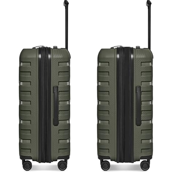 SMARTBOX Hartschalen Koffer-Set 3-teilig - TSA-Schloss & 4-Doppelrollen