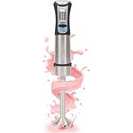 ProfiCook® Stabmixer kabellos zum mixen, zerkleinern und pürieren, Pürierstab mit Akku 3 Stufen inkl. USB-C Ladegerät, Stabmixer Akku für Smoothie, Soße, Shake, Babynahrung, PC SM 1237 A