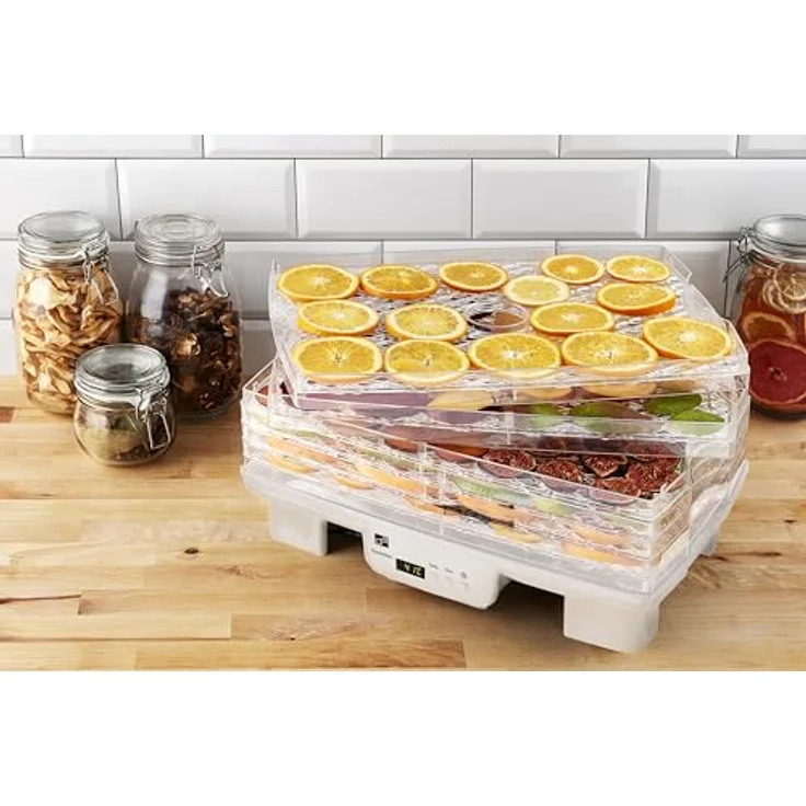 G21 Fruit and berry dryer G21 Paradiso white 60081186, Dörrautomat, Weiss – Bild 6