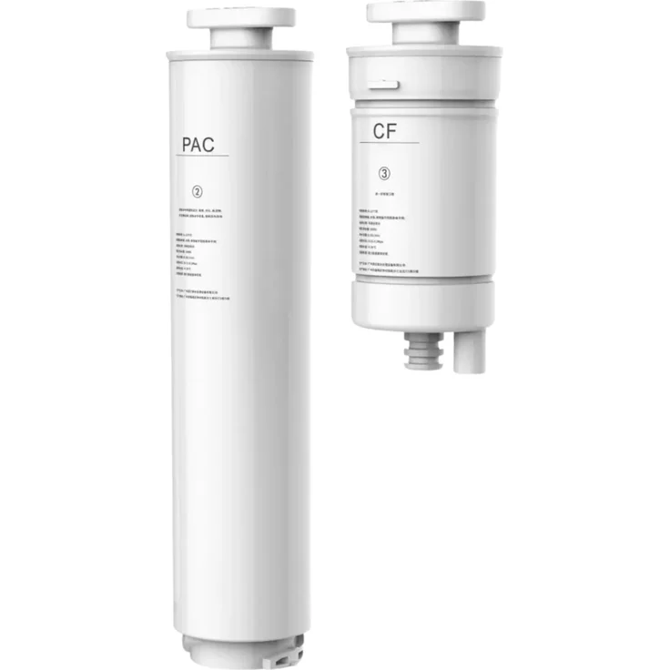Neues Wasser AORA W12 Ersatzfilter-Set CF PAC, Sediment- und Carbonfilter für Umkehrosmoseanlage, werkzeugloser Austausch