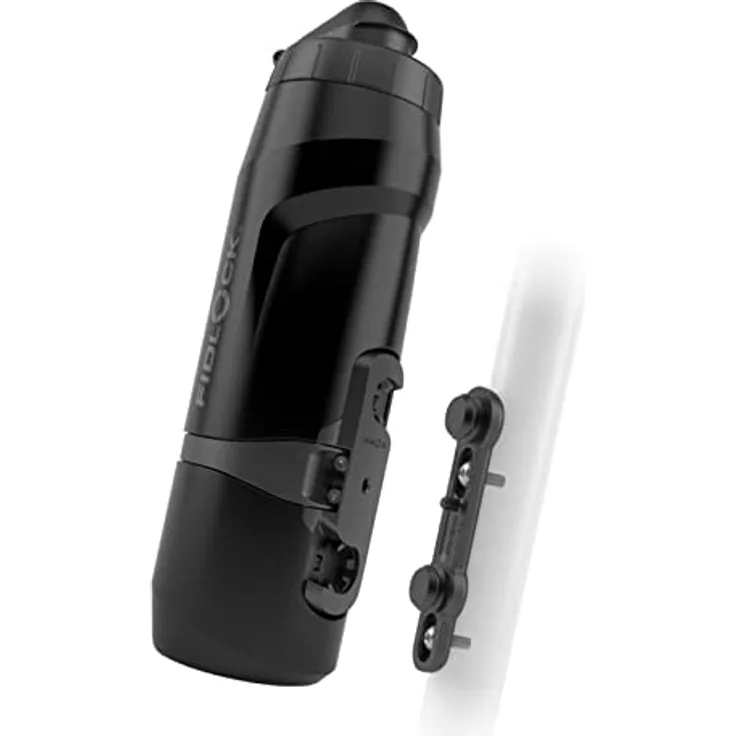Fidlock Trinkflasche TWIST, 800 ml, schwarz, inkl. bike base, BPA-freies Polypropylen, spülmaschinengeeignet