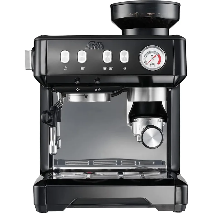 Solis Grind & Infuse Compact 1018 980.08/ .09 Espressomaschine schwarz
