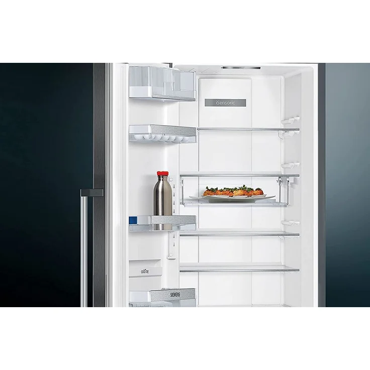 Siemens KS36FPXCP Kühlschrank, freistehend, schwarz, Full NoFrost, 0-Grad-Zone, Schnellkühlen, LED, Breite 60 cm, Energieklasse C – Bild 4