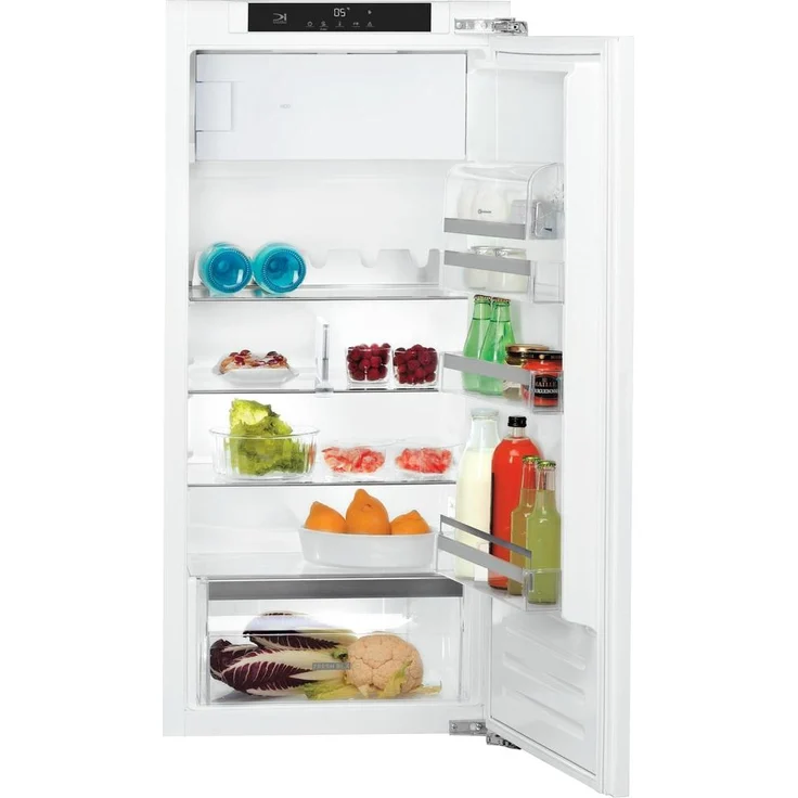 Bauknecht BKSI 12GF2D, Einbaukühlschrank mit Gefrierfach, 171 l Kühlvolumen, 18 l Gefriervolumen, LED-Innenbeleuchtung, Touch-Display, 32 dB