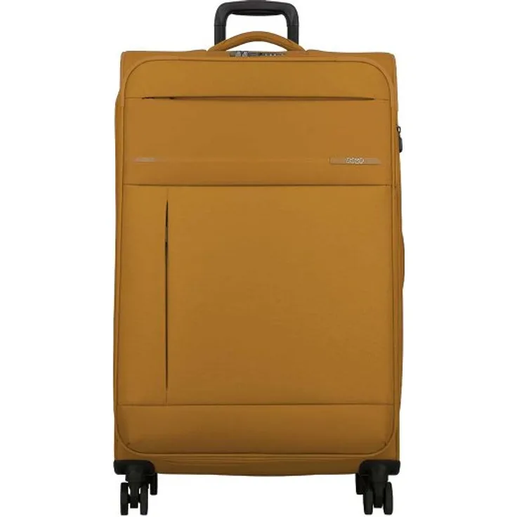 Jump Monthélys 4 Rollen Trolley 78 cm, beige, mit Dehnfalte, 100% Polyester