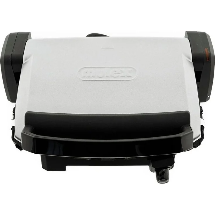Mulex Sandwichmaker Grill & Sandwich-Toaster MX045 1.800 Watt, Platz für bis zu 6 Sandwiches, 180° Öffnungsmöglichkeit, Antihaftbeschichtung, schwarz