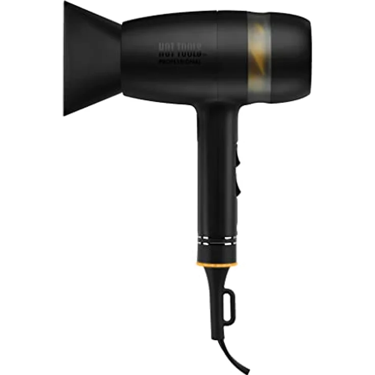 Hot Tools Quiet Hair Dryer 1700W, leistungsstarker Haartrockner in Schwarz – Bild 1
