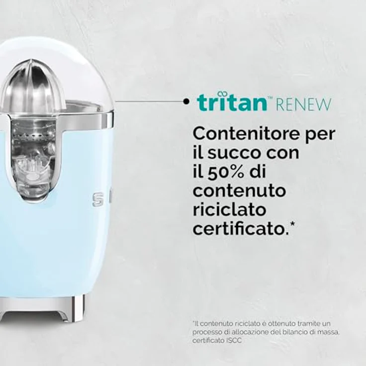 Smeg CJF11BLEU Zitruspresse schwarz – Bild 3