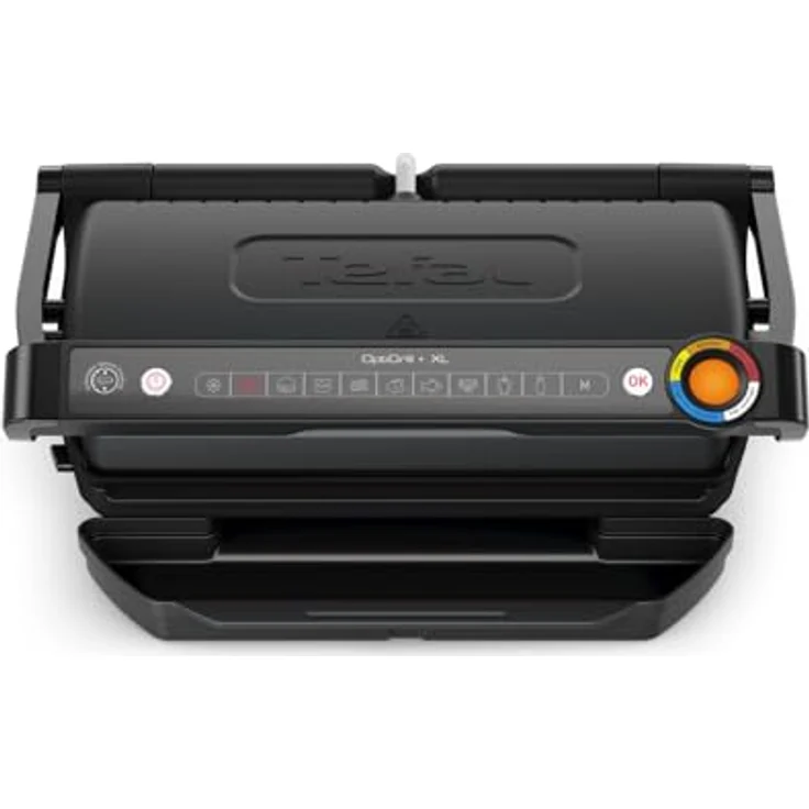 Tefal Kontaktgrill GC7278 OptiGrill+ XL, 2180 W, erneuerte Kochstufenanzeige, 9 Automatikprogramme + manuelles Programm, XL-Format – Bild 3