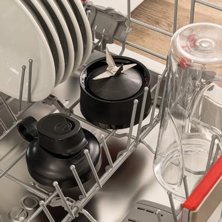 Bosch MMB2111S Standmixer, 450 Watt, 0,6 Liter, FlowBooster, inkl. Trinkflasche, schwarz-silber – Bild 6