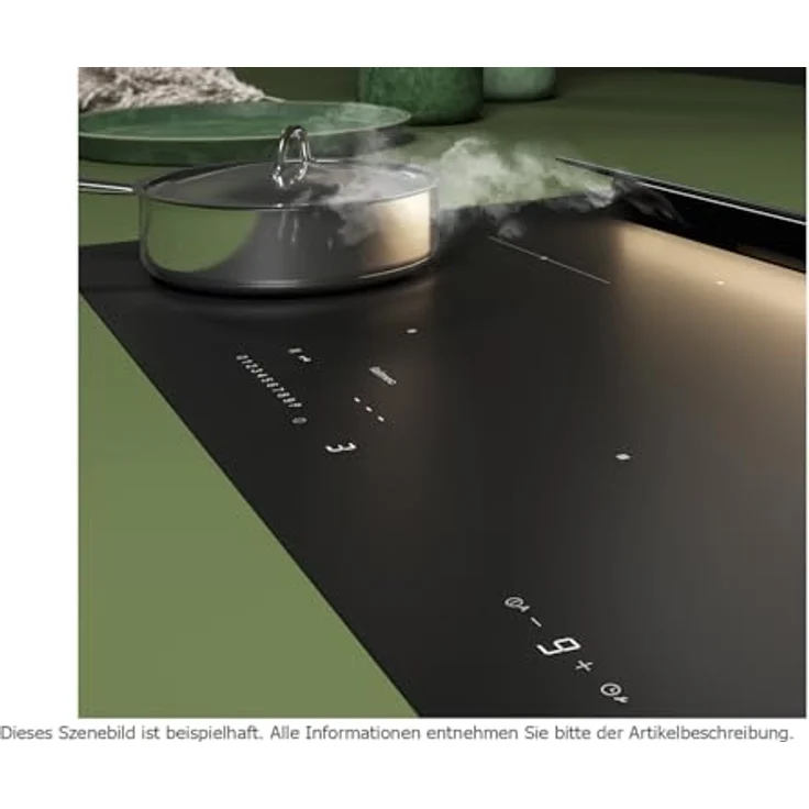 Falmec Brera 90 Matt, Kochfeldabzug Induktion mit monochromatischem Design und integriertem Absaugsystem – Bild 4