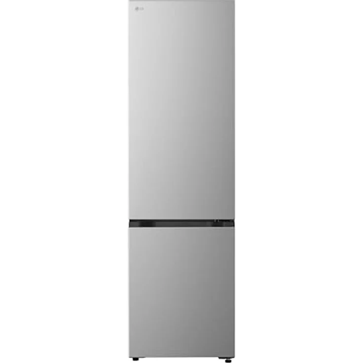 LG GBBS524APY, 375 l NoFrost Kühlschrank mit wechselbarem Türanschlag, Energieeffizienzklasse A, Silber – Bild 1