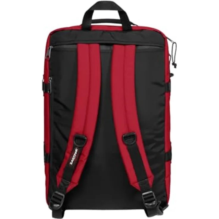 Eastpak Travelpack Weekender Reisetasche, 33 cm x 23 cm x 51 cm, rot, 100% Polyester – Bild 4