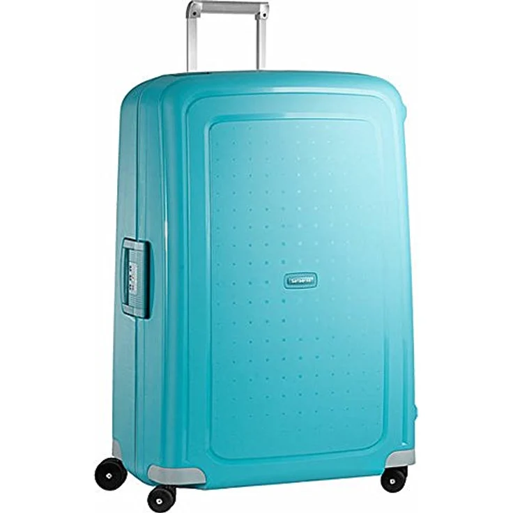 Samsonite Koffer S'Cure, Blau, Leichtes Polypropylen-Material, Dreipunkt-Verschluss – Bild 1