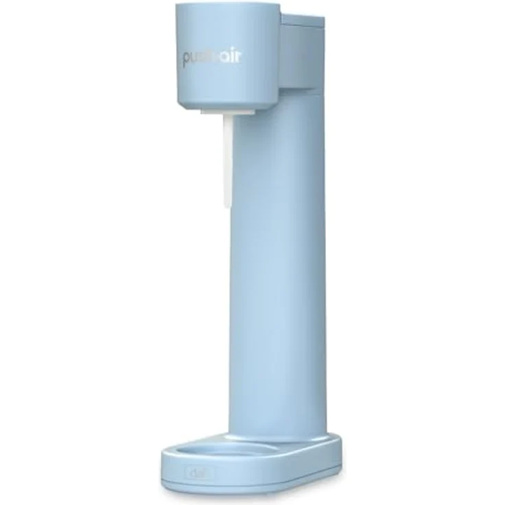 Dafi PushAir Saturator, Wassersprudler mit CO2-Kartusche und 0,7l Flasche, azur/blau – Bild 8