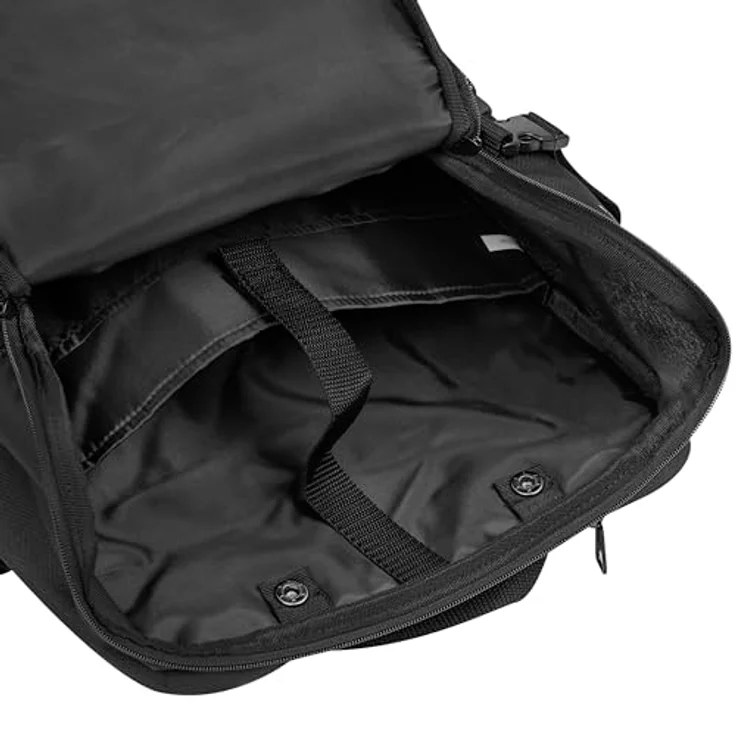 adidas Performance Sportrucksack BackPack Combat Sports, 30L, schwarz/weiß mit Seitentasche für Wasserflaschen und gepolstertem Laptopfach – Bild 8
