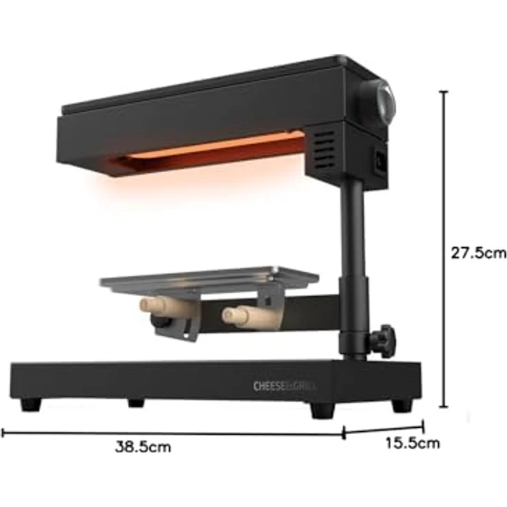Cecotec Elektrogrill Cheese&Grill 6000 600W Schwarz – Bild 11