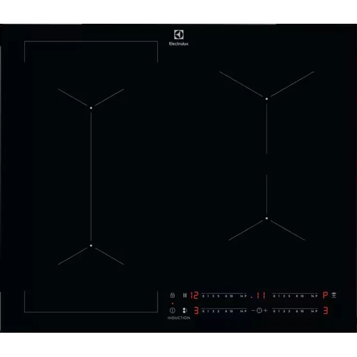 AEG EIV634I, Autarkes 60 cm Induktionskochfeld mit Hob²Hood, Slider-Bedienung und Brückenfunktion