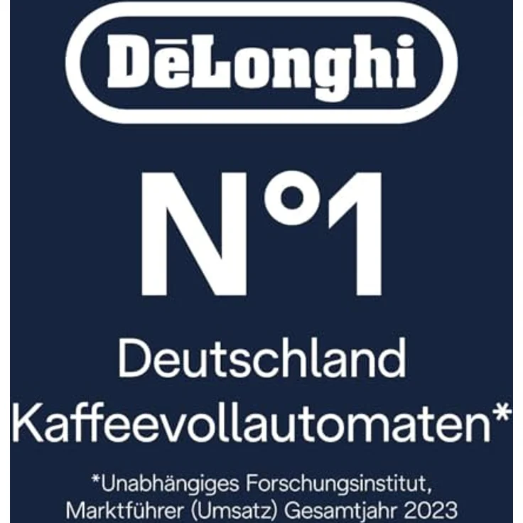 De'Longhi Rivelia EXAM440.55.G Kaffeemaschine mit LatteCrema Hot, automatischer Milchaufschäumer, kompakte Größe, 16 Rezepte, Farb-Touchscreen, Grau – Bild 2