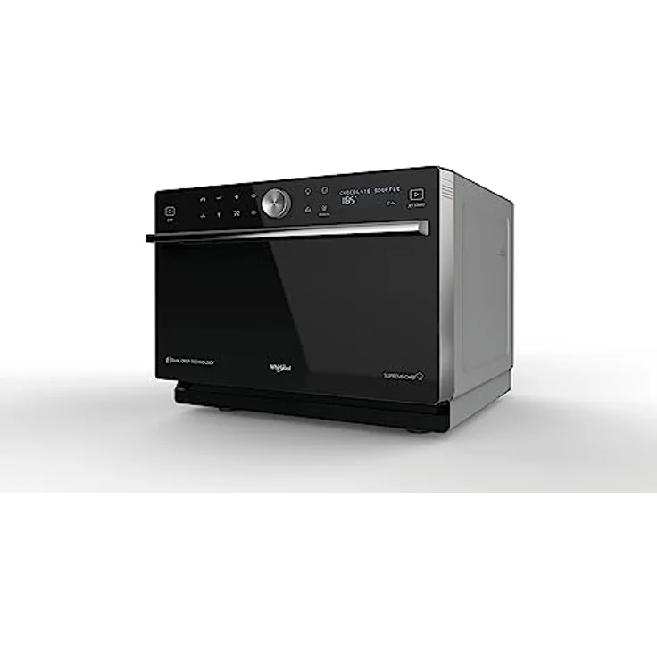 Whirlpool MWSC9133SB Kombi-Mikrowelle 33 l, 1000 W, mit Jet Defrost und 57 Automatikprogrammen, schwarz – Bild 3