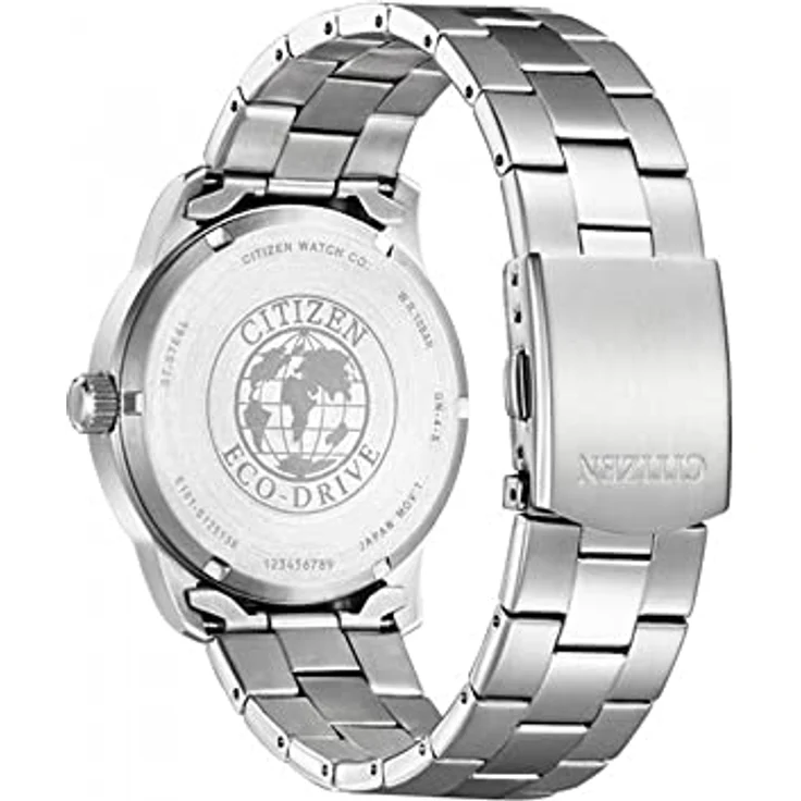 Citizen Herrenuhr Sports Solar BM8550 81AE, Solaruhr, 42 mm, silber – Bild 4