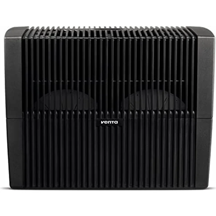 Venta Luftwäscher LW25 Comfort Plus Luftbefeuchter und Luftreiniger für Räume bis 45 qm, brillant schwarz, mit digitaler Steuerung – Bild 4