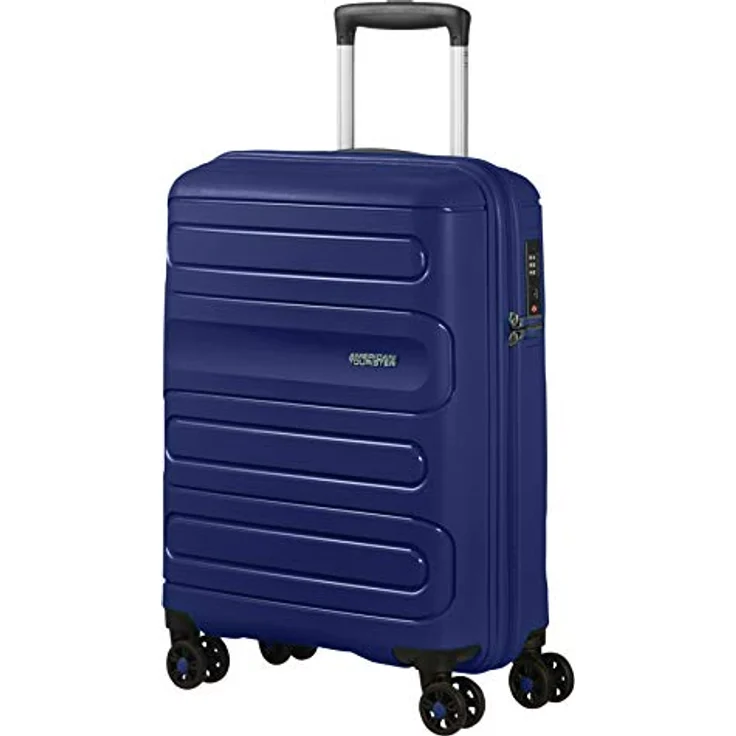 American Tourister Sunside - Spinner S Handgepäck, 55 cm, 35 L, Blau (Dark Navy) – Bild 1