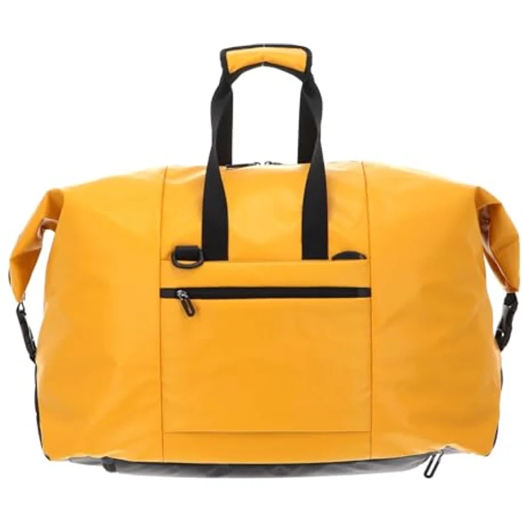 Mandarina Duck Eco Coated Weekender Reisetasche 54 cm, duck gelb, 100% Polyester, 54 x 25 x 32 cm – Bild 3