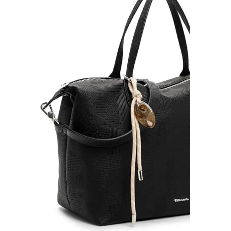 Tamaris TAS Karen Shopper Tasche, 40 cm, schwarz, 100% Polyurethan – Bild 6