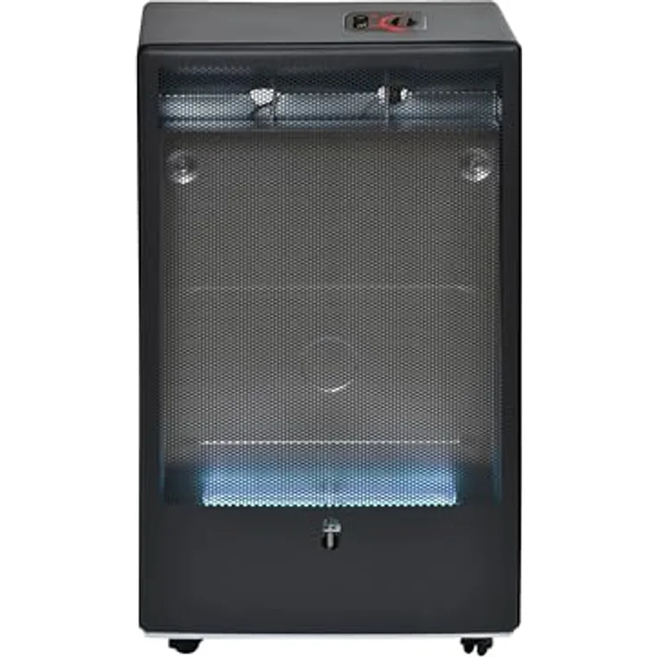 Firefix Heizgerät Gas-Heizofen 4200 ECO, 5 Heizstufen, Propan-Butan, Schwarz