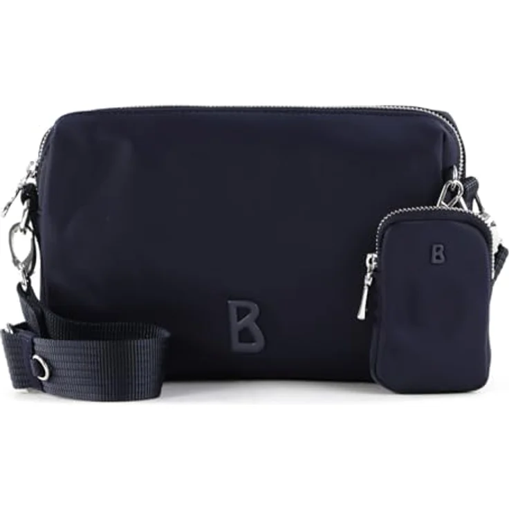 Bogner Verbier Play Pukie Umhängetasche, 22 cm x 4.5 cm x 14 cm, 100% Nylon, dunkelblau – Bild 1