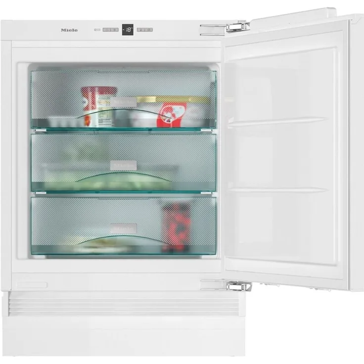 Miele F 31202 Ui-1 Unterbaugefrierschrank, 95L, 4-Sterne-Gefrierklasse, leise (35 dB), 12 kg/24 h Gefrierleistung, D