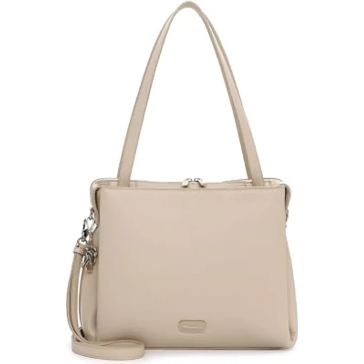 Tamaris Shopper TAS Katharina, eleganter Damen-Shopper mit strukturierter Oberfläche, schwarz