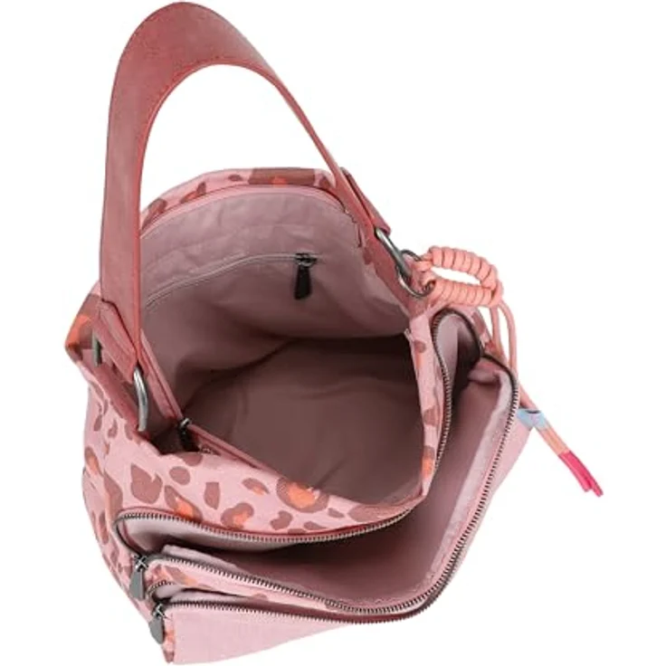 Fritzi aus Preußen Donny Schultertasche, 29 cm, orange, 100% Baumwolle, 37 x 17 cm – Bild 3