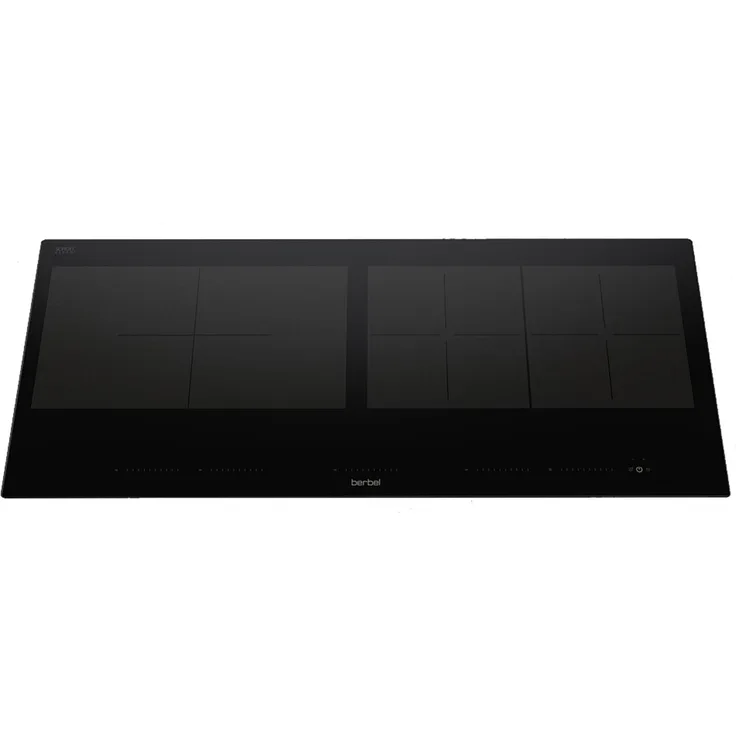 Berbel 1100055 BKF 90 iPP Panorama Performance, autarkes Induktionskochfeld in Schwarz mit Touch-Control und Timer-Funktion