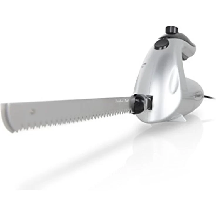 Orbegozo CU 3800 - Elektrisches Messer, 150 W, doppeltes Messer mit Rillen, Sicherheitsschalter, Klinge für gefrorene Speisen – Bild 2