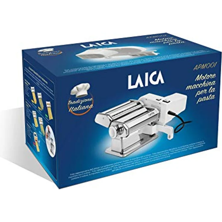 Laica apm001 Motor für Maschine der Pasta PM2000, Kunststoff, weiß, 22.8 x 13.1 x 12.3 cm – Bild 6