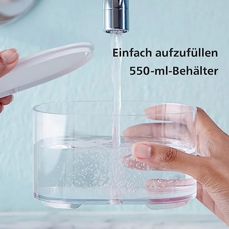 Philips Sonicare Power Flosser 3000, Munddusche mit Quad Stream Technologie, weiß (Modell HX3711/20) – Bild 4