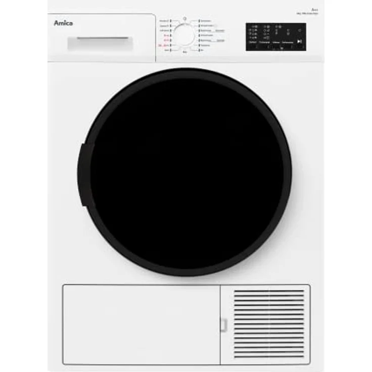 Amica WTP 488 031 Wärmepumpentrockner / 8 kg/A++ / 15 Programme/Startzeitvorwahl/Innenbeleuchtung/umweltschonendes Kältemittel R290 – Bild 1