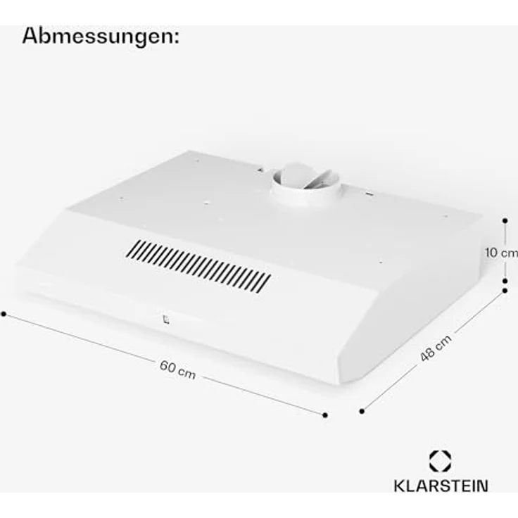 Klarstein Contempo Neo Unterbauhaube, Edelstahl/Acrylglasfront, 175 m³/h Abluftleistung, SenseControl Touch-Steuerung, LED-Beleuchtung – Bild 8