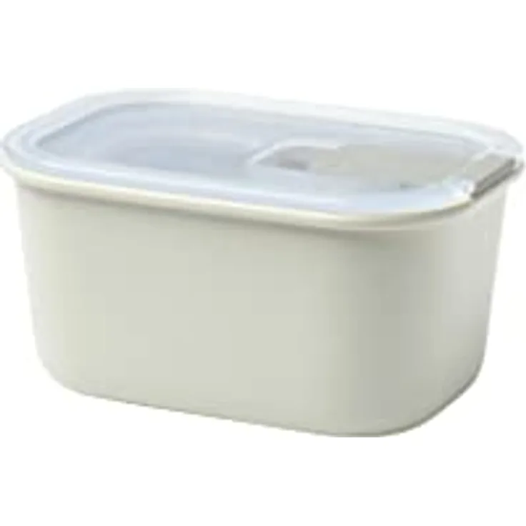 Mepal – Frischhaltedose EasyClip – Schüssel mit Deckel & Klickverschluss – Geeignet für Mikrowelle, Dampfgarer, Kühl- und Gefrierschrank – Luftdicht & auslaufsicher – 450 ml – Nordic white