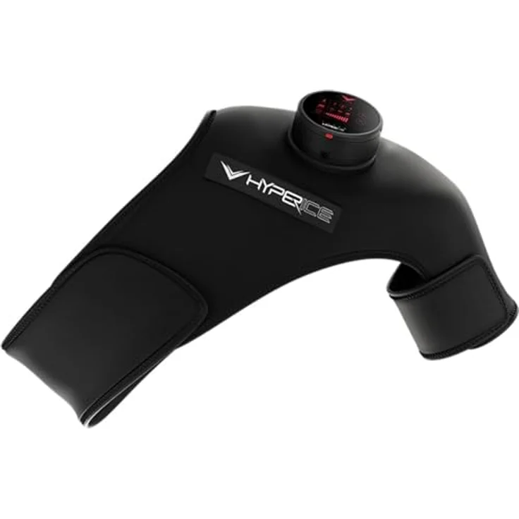 Hyperice Venom, Massagegerät mit Wärme- und Vibrationstechnologie für Schulter und Knie, schwarz – Bild 1