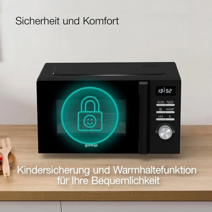 Gorenje Mikrowelle, Mikrowelle, Schwarz – Bild 7