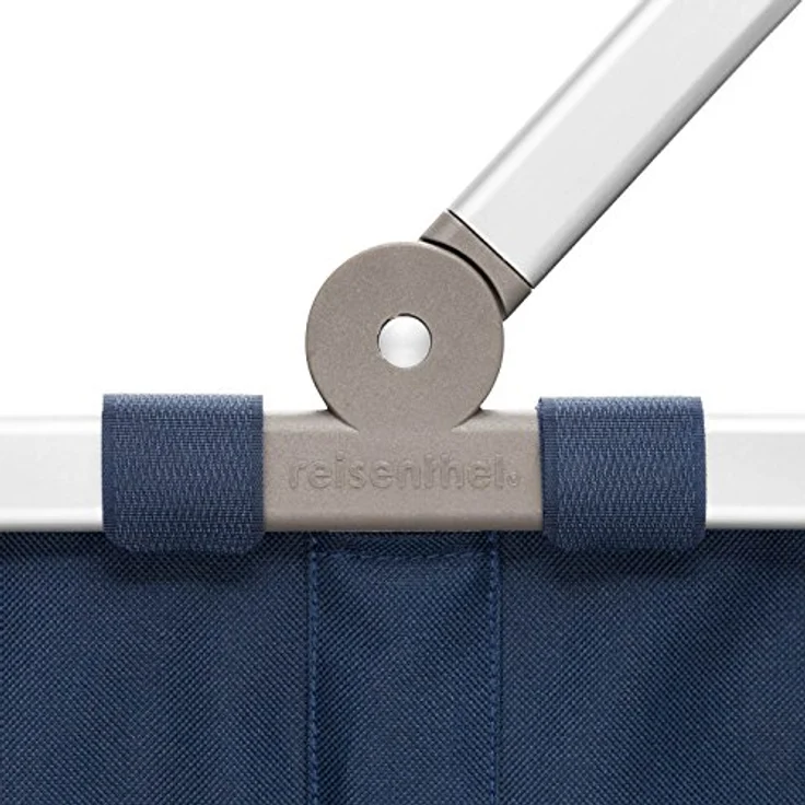 reisenthel carrybag Dark Blue - Stabiler Einkaufskorb mit viel Stauraum und praktischer Innentasche – Elegantes und wasserabweisendes Design – Bild 2