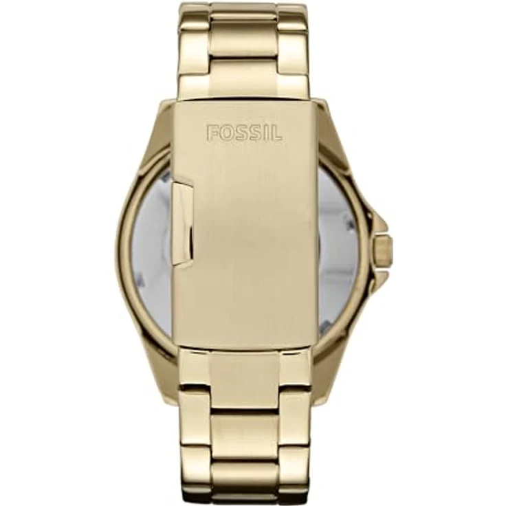 Fossil Multifunktionsuhr RILEY ES3203, Damen Quarzuhr mit Edelstahlarmband und Glassteinen – Bild 3