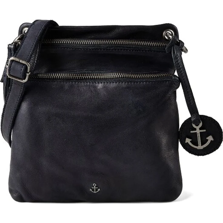 Harbour 2nd Anchor Love Adara Umhängetasche, 100% Leder, 20 cm, blau