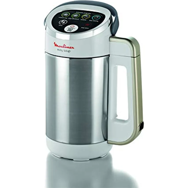 Moulinex Easy Soup LM841B10 Standmixer, 1000W, 5 Programme, 1,2L, Edelstahl, weiß – Bild 8