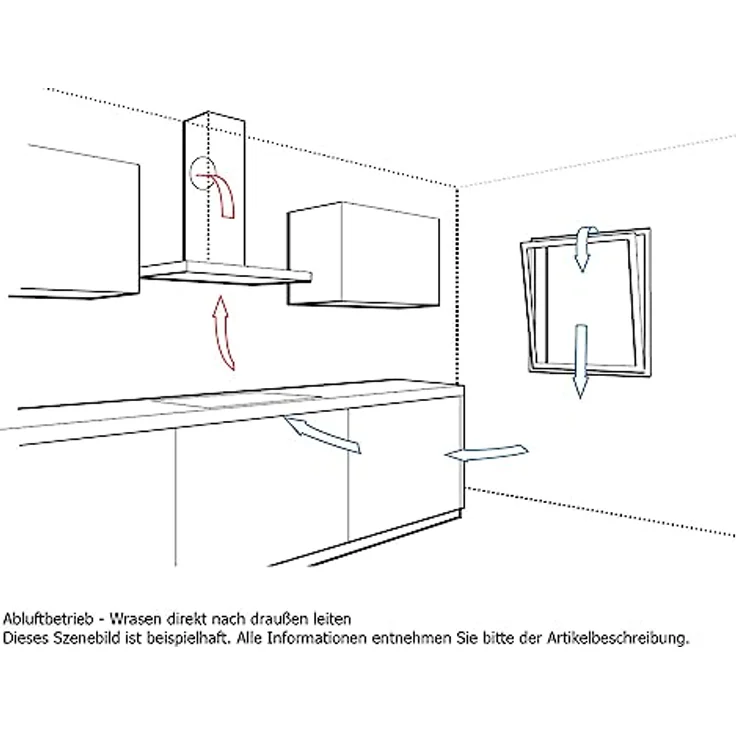 Bosch DFT63AC50 Dunstabzugshaube, D, Abluft und Umluft, Einbaugerät, Breite 59.8 cm, 3 Gebläsestufen – Bild 7