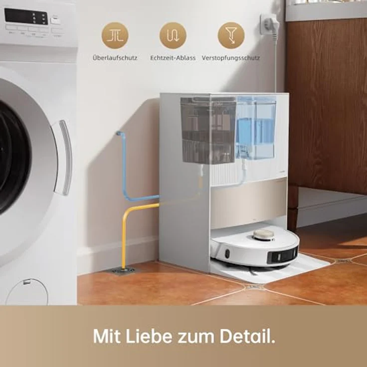 Dreame Wasseranschluss-Kit für automatisches Nachfüllen und Entleeren für L20 Ultra/L20 Ultra Complete – Bild 3