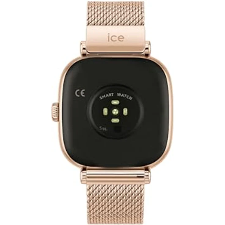 ICE-WATCH ICE smart SQ 2.0, Smart Watch mit 1,20-Zoll-AMOLED-Display, GPS, Herzfrequenzmesser, roségold Edelstahlarmband – Bild 5